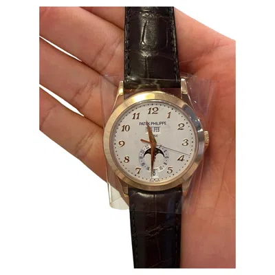 Pre-owned Patek Philippe 18k Rose Gold  Annual Calendar, Ref# 5396r-012 In Red