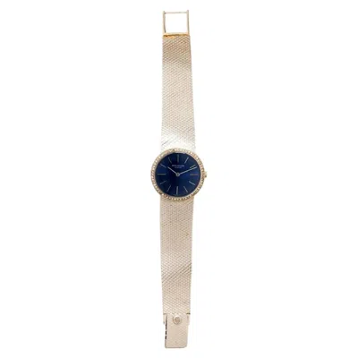 Pre-owned Patek Philippe 18k White Gold & Diamond Watch