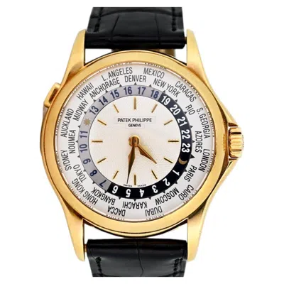 Pre-owned Patek Philippe 18kyg  World Time Ref. 5110j In Multiple