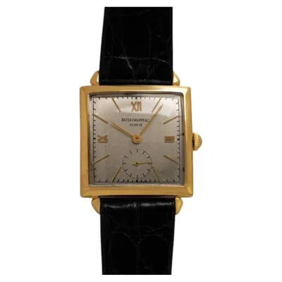 Pre-owned Patek Philippe 1940's  Vintage Mens 18k Gold Watch - Very Fine & Rare With Warran In Multi