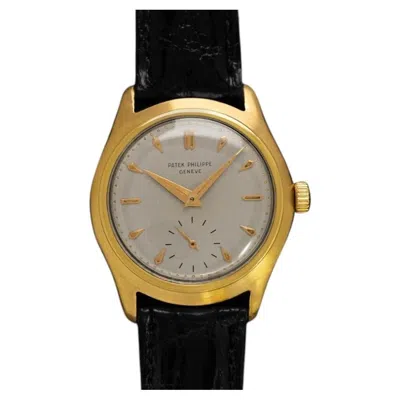Pre-owned Patek Philippe 1950's  Vintage Mens Ref. 2532 "grande" Calatrava Watch - 18k Gold In Multi