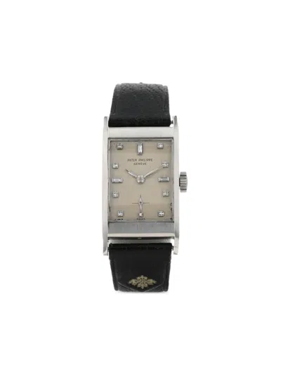Pre-owned Patek Philippe 1950  Vintage 42mm In Neutrals
