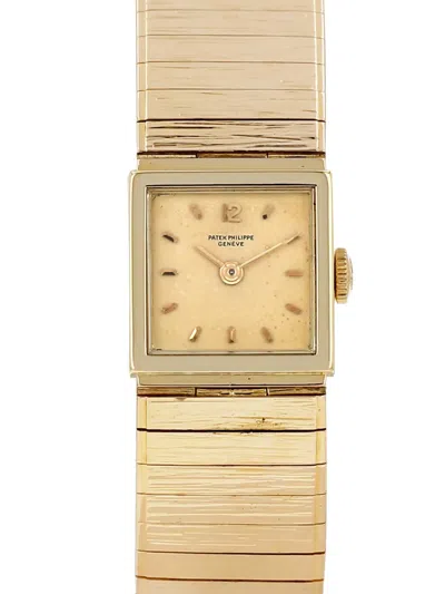 Pre-owned Patek Philippe 1950s Vintage 16mm Watch In Neutral