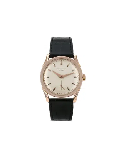 Pre-owned Patek Philippe 1958  Calatrava 34mm In Neutrals