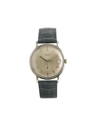 Pre-owned Patek Philippe 1970  Calatrava 35mm In Neutrals