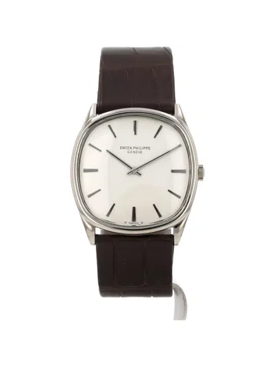 Pre-owned Patek Philippe 1970s Ellipse 33mm Watch In Neutral