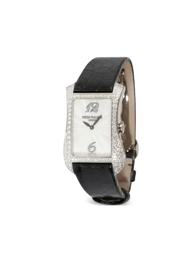 Pre-owned Patek Philippe 2000-2009  Gondolo 22.4mm In 银色