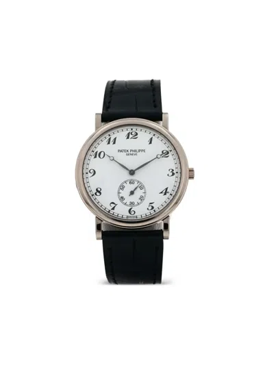 Pre-owned Patek Philippe 2000  Calatrava 33mm In 白色