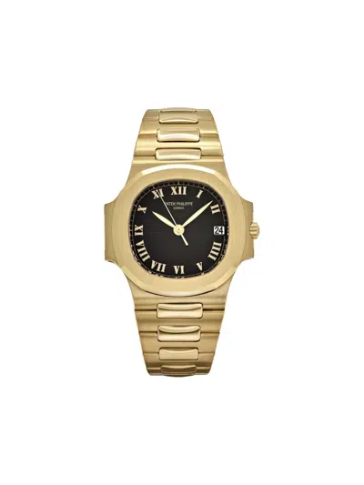 Pre-owned Patek Philippe 2003  Nautilus 37mm In Black