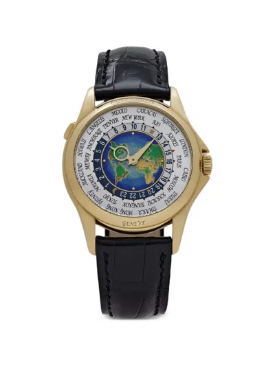 Pre-owned Patek Philippe 2010 Complications 5131j-001 World Time 39.5mm Watch In White