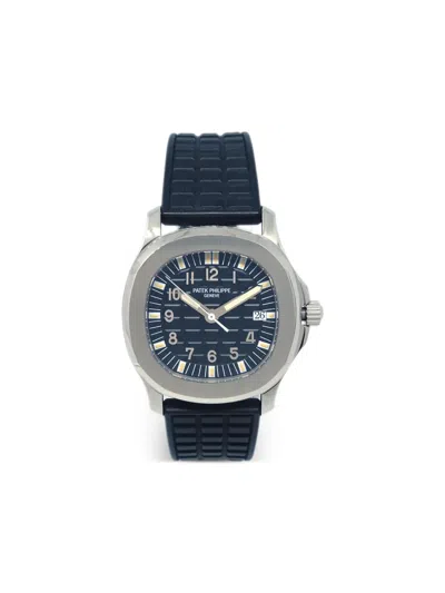 Pre-owned Patek Philippe 2010  Aquanaut 34mm In 蓝色