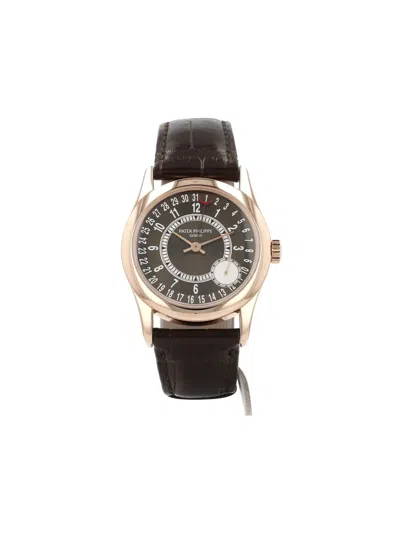 Pre-owned Patek Philippe 2013 Calatrava 37mm In Brown