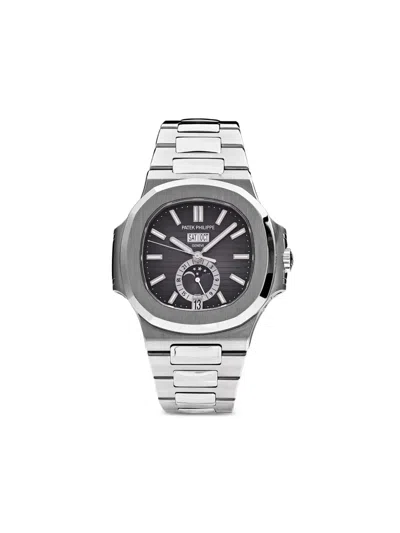 Pre-owned Patek Philippe 2017 Nautilus 41mm In Black