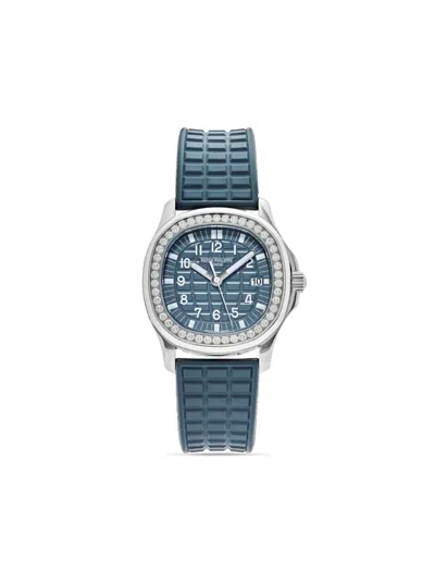 Pre-owned Patek Philippe 2019  Aquanaut Luce 36mm In Blue