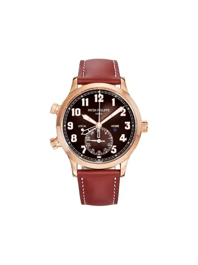 Pre-owned Patek Philippe 2021 Calatrava Pilot Travel Time 42mm