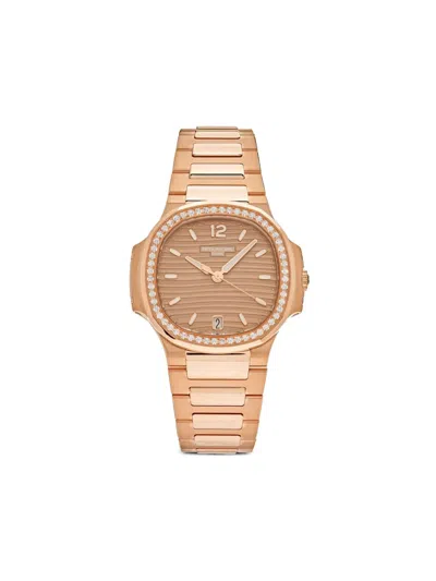 Pre-owned Patek Philippe 2021 Nautilus 35mm In Neutrals