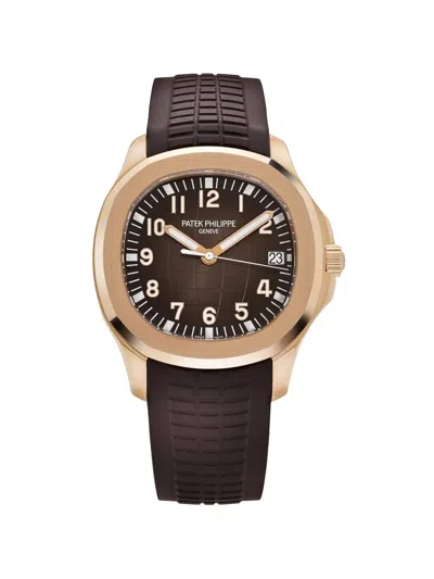 Pre-owned Patek Philippe 2021 Unworn Aquanaut 5167r-001 40mm Watch In Brown