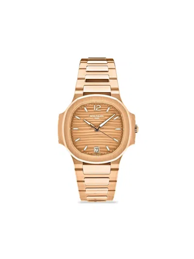 Pre-owned Patek Philippe 2022  Nautilus 35mm In Pink