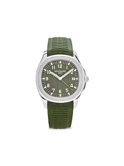 Pre-owned Patek Philippe 2023 Aquanaut 42mm In Green