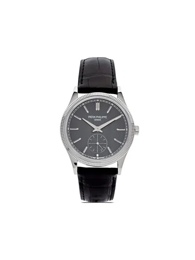Pre-owned Patek Philippe 2023  Calatrava 39mm In Black
