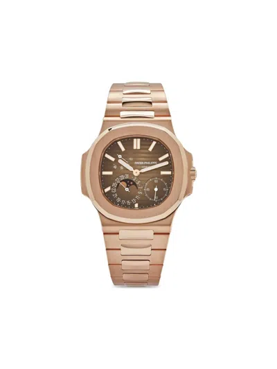 Pre-owned Patek Philippe 2024 Nautilus 40mm In Brown