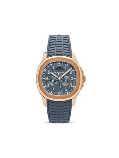 Pre-owned Patek Philippe 2024 Unworn Aquanaut Luce 39.9mm In Blue