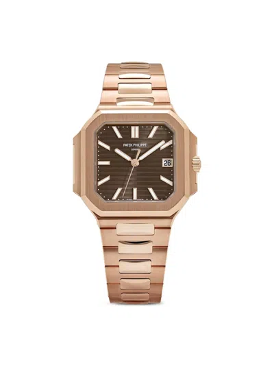 Pre-owned Patek Philippe 2025 Cubitus 7128/1r-001 40mm Watch In Brown