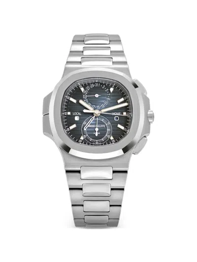 Pre-owned Patek Philippe 2025 Nautilus 5990/1a-011 40mm Watch In Blue