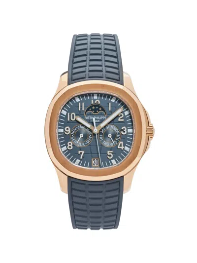 Pre-owned Patek Philippe 2025 Unworn Aquanaut Luce 5261r-001 40mm Watch In Blue