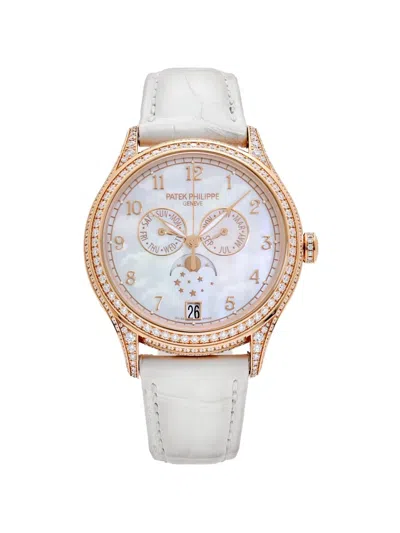 Pre-owned Patek Philippe 2025 Unworn Complications 4948r-001 38mm Watch In White