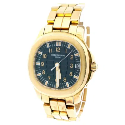 Pre-owned Patek Philippe 5065/1 Aquanaut 18k Yellow Gold W/archives Unpolished