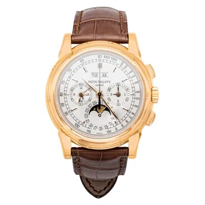 Pre-owned Patek Philippe 5970r Grand Complications Perpetual Calendar Chronograph Watch In Multi