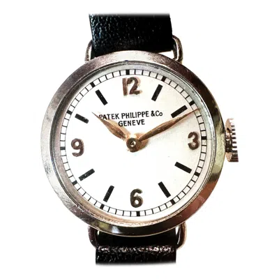 Pre-owned Patek Philippe & Cie, Genève, Stainless Steel Circa 1950 Collector Item In Multi