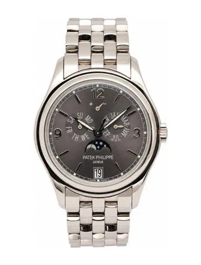 Pre-owned Patek Philippe Annual Calendar 5146g Watch, 39mm In Multicolor