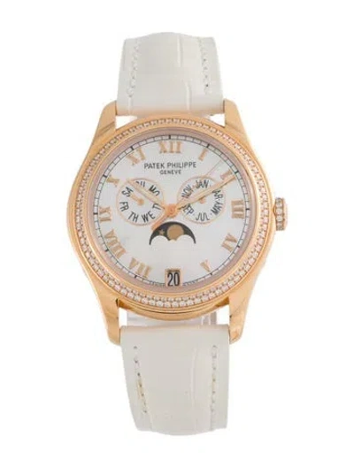 Pre-owned Patek Philippe Annual Calendar Watch In Multi