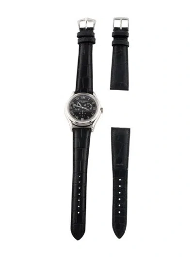 Pre-owned Patek Philippe Annual Calendar Watch In Multi