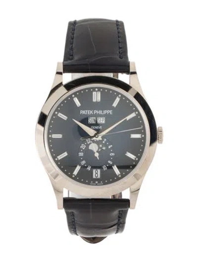 Pre-owned Patek Philippe Annual Calendar Watch In Multi