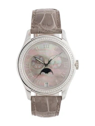 Pre-owned Patek Philippe Annual Calendar Watch In Multicolor