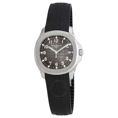 Patek Philippe Aquanaut Automatic Black Dial Stainless Steel Men's Watch 5167a-001 In Aqua / Black / Skeleton
