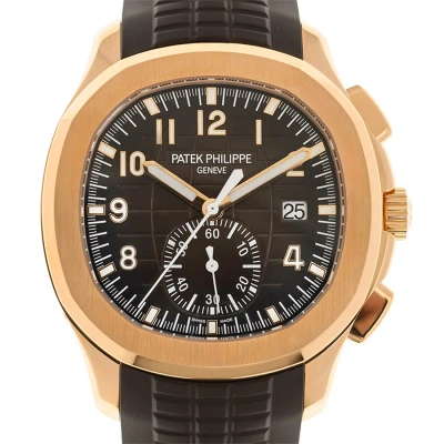 Patek Philippe Aquanaut Chronograph Automatic Brown Dial Men's Watch 5968r-001 In Neutral