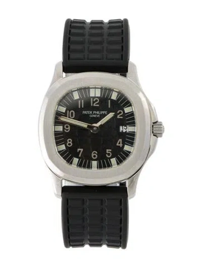 Pre-owned Patek Philippe Aquanaut Watch In Multi