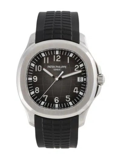 Pre-owned Patek Philippe Aquanaut Watch In Multicolor