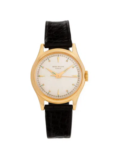 Pre-owned Patek Philippe Calatrava 35mm Watch In Neutrals