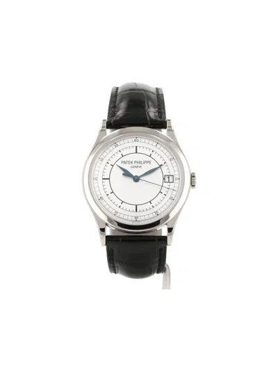 Pre-owned Patek Philippe Calatrava 39mm In Black