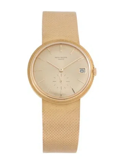Pre-owned Patek Philippe Calatrava Watch, 35mm In Multi