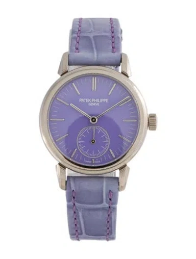 Pre-owned Patek Philippe Calatrava Watch In Multi