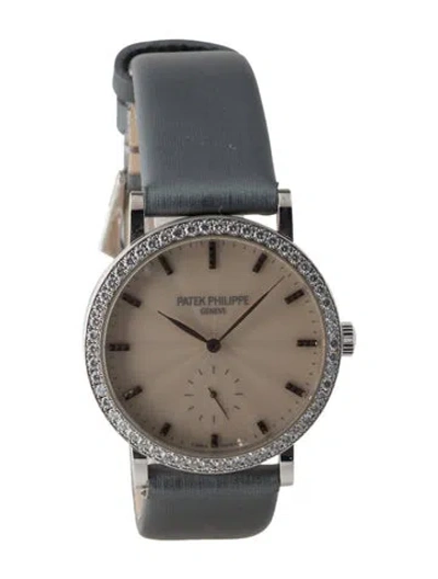 Pre-owned Patek Philippe Calatrava Watch In Multi