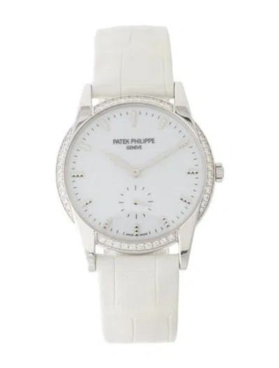 Pre-owned Patek Philippe Calatrava Watch In Multi