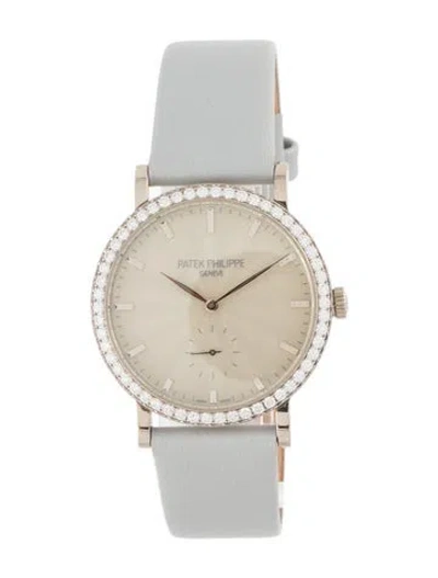 Pre-owned Patek Philippe Calatrava Watch In Multi