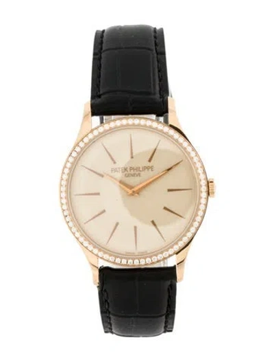 Pre-owned Patek Philippe Calatrava Watch In Multi